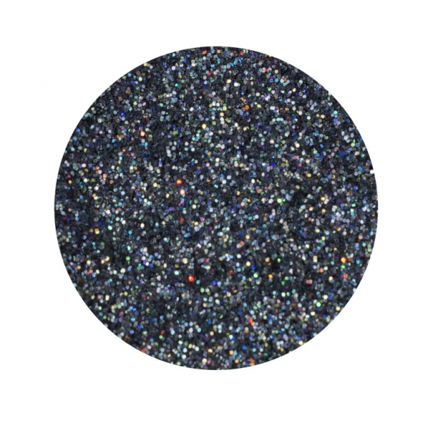 Nail Art Glitter Dust - Black 3 g